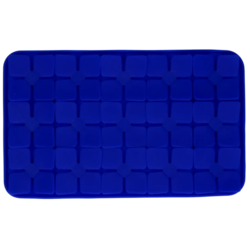 Eat Slow Live Longer Lick Mat – Blomst (Blå)