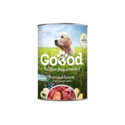 GOOOD Junior Vådfoder – Frilandslam og Ørred, 400 g