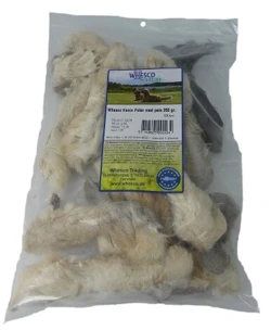 Whesco Kaninpoter M/Pels 200g