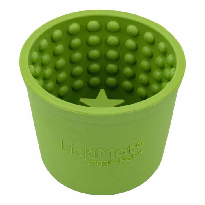 LickiMat Yoggie Pot, Grøn
