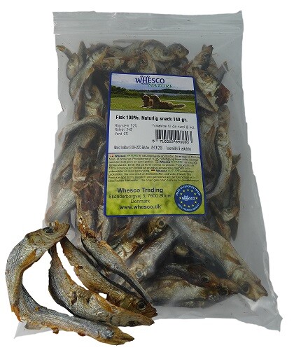 Whesco Tørrede Fisk Brislinger 140G