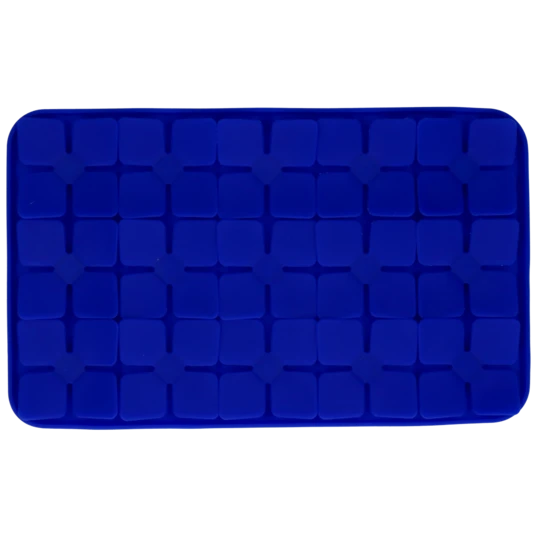 Eat Slow Live Longer Lick Mat – Blomst (Blå)