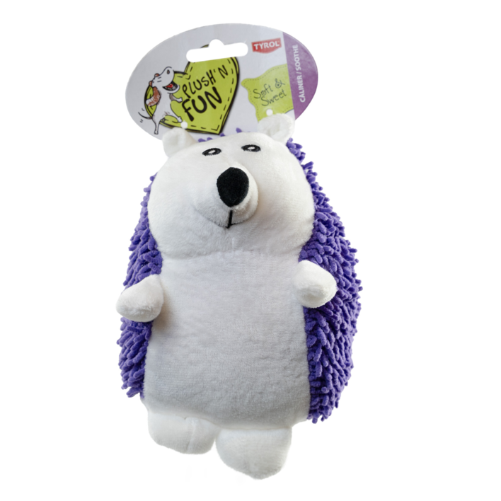 Tyrol Plyslegetøj, pindsvin m/lyd