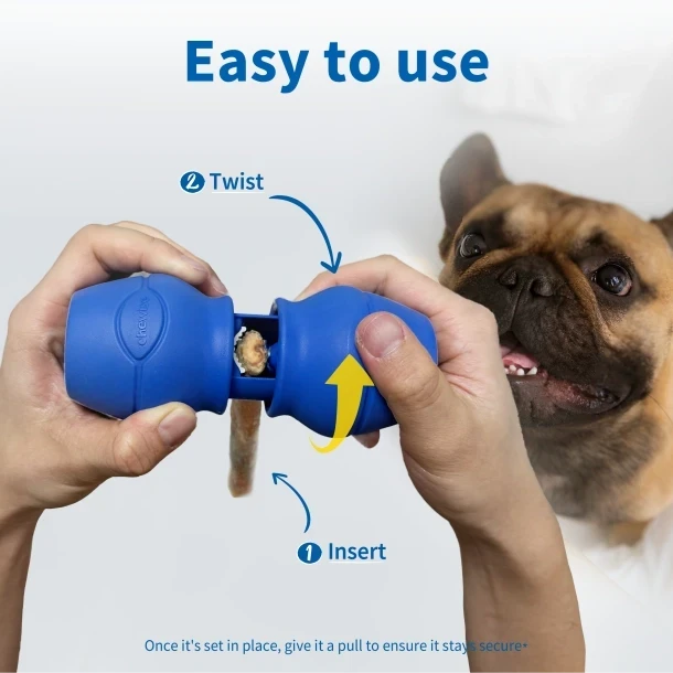 FORUDBESTILLING - Chewise Snack-Holder Standard - Blå