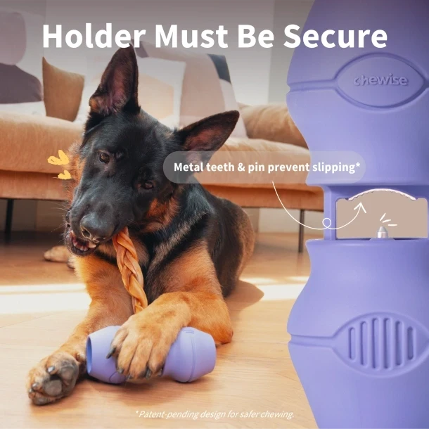 FORUDBESTILLING- Chewise Snack-Holder Standard - Lilla