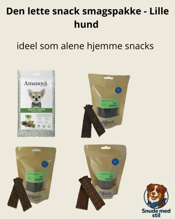 Den lette snack smagspakke - Lille hund