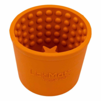 LickiMat Yoggie Pot, Orange