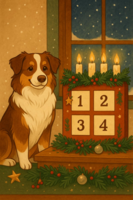 Snude med stils - adventskalender 2 hunde