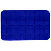 Eat Slow Live Longer Lick Mat – Blomst (Blå)