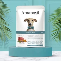 Amanova Iberico Gris - Kornfrit vådfoder til voksne hunde - 100 g