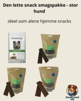 Den lette snack smagspakke - stor hund